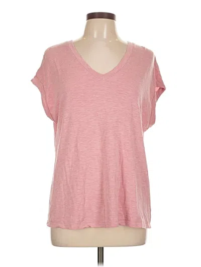 Pre-owned Jessica Simpson Short Sleeve T-shirt In Pink