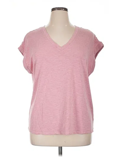 Pre-owned Jessica Simpson Short Sleeve T-shirt In Pink