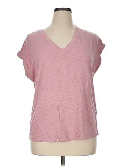 Pre-owned Jessica Simpson Short Sleeve T-shirt In Pink