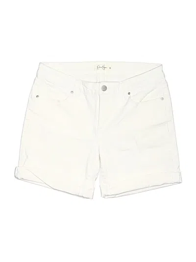 Pre-owned Jessica Simpson Shorts In Ivory