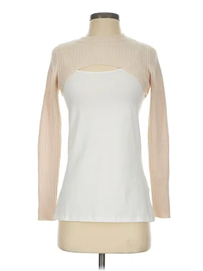 Pre-owned Jessica Simpson Shrug In Ivory