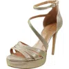 Jessica Simpson Shyremin Womens Metallic Platform Pumps