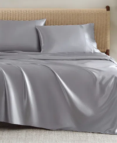 JESSICA SIMPSON SILKY SATIN 4-PC. SHEET SET, FULL