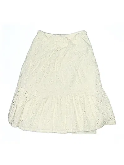 Pre-owned Jessica Simpson Kids' Skirt In Ivory