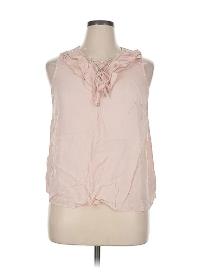 Pre-owned Jessica Simpson Sleeveless Blouse In Pink