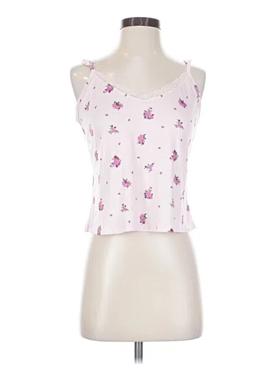 Pre-owned Jessica Simpson Sleeveless Top Pink Sweetheart Neckline Tops