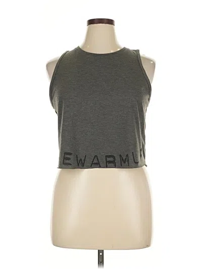 Pre-owned Jessica Simpson Sleeveless T-shirt In Gray