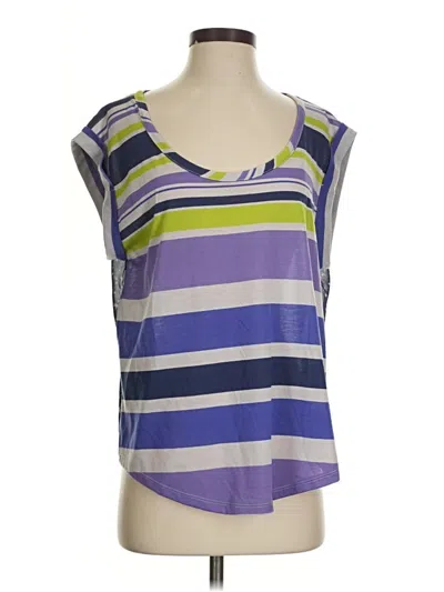 Pre-owned Jessica Simpson Sleeveless T-shirt In Purple