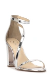 Jessica Simpson Sloyan Ankle Strap Sandal In Silver