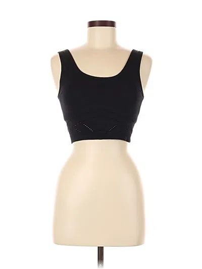 Pre-owned Jessica Simpson Sports Bra In Black