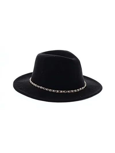 Pre-owned Jessica Simpson Sun Hat In Black