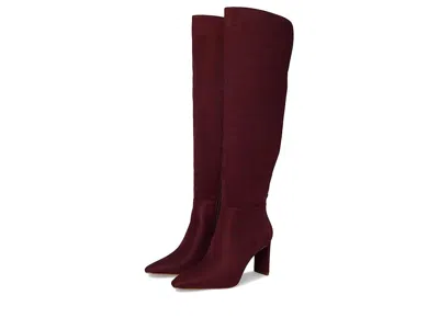 Jessica Simpson Sussta Over The Knee Boots In Burgundy