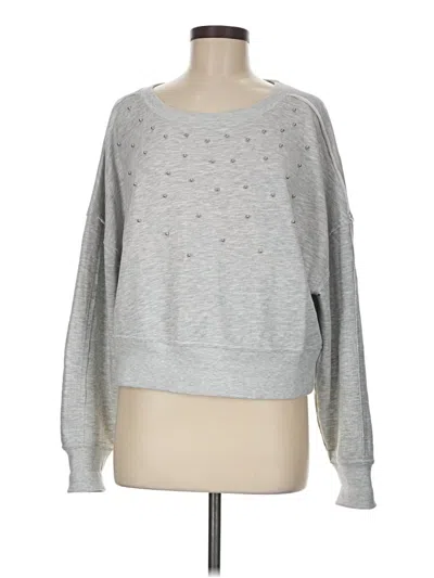 Pre-owned Jessica Simpson Sweatshirt In Gray