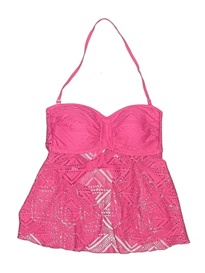 Pre-owned Jessica Simpson Swimsuit Cover Up In Pink