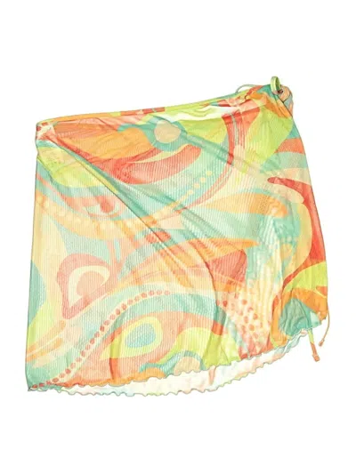 Pre-owned Jessica Simpson Swimsuit Cover Up In Yellow
