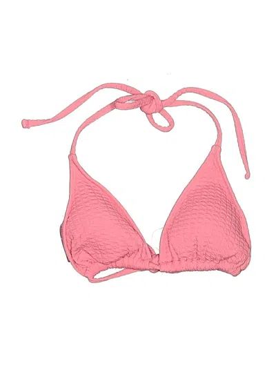 Pre-owned Jessica Simpson Swimsuit Top Pink Swimwear