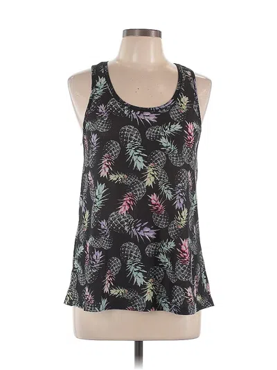 Pre-owned Jessica Simpson Tank Top Black Halter Neckline Tops