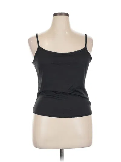Pre-owned Jessica Simpson Tank Top Black Strapless Neckline Tops