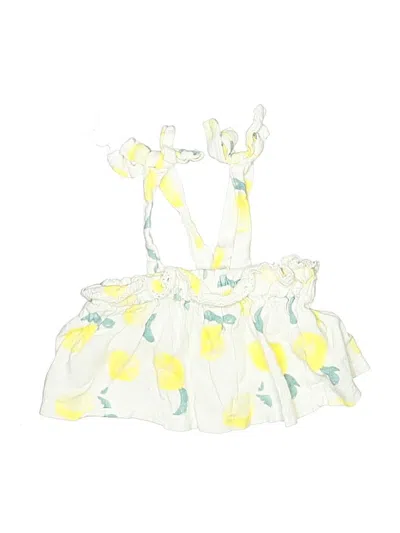 Pre-owned Jessica Simpson Babies' Tank Top Yellow Halter Neckline Tops
