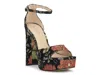 Jessica Simpson Telxia 2 Ankle Strap Platform Sandal In Multi
