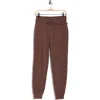 Jessica Simpson Tie Waist Joggers In Brown