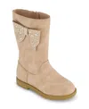 Jessica Simpson Toddler Girls Evie Ribbon Riding Boot In Taupe