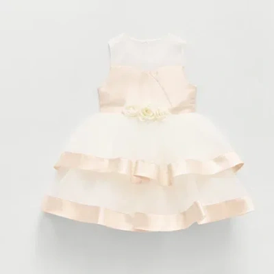 Jessica Simpson Babies' Toddler Girls Sleeveless A-line Dress In Pink