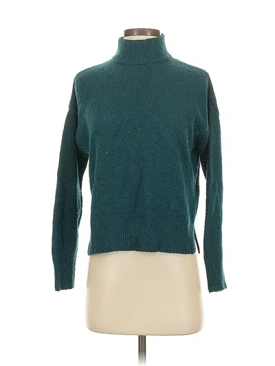 Pre-owned Jessica Simpson Turtleneck Sweater In Blue