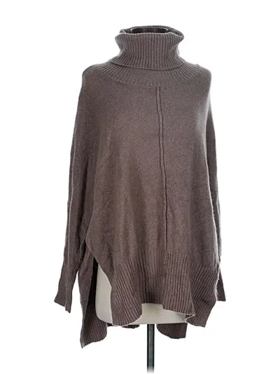Pre-owned Jessica Simpson Turtleneck Sweater In Brown
