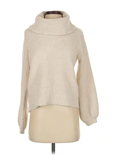 Pre-owned Jessica Simpson Turtleneck Sweater In Brown