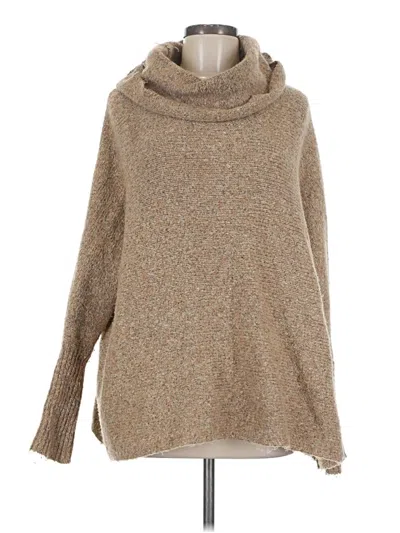 Pre-owned Jessica Simpson Turtleneck Sweater In Brown