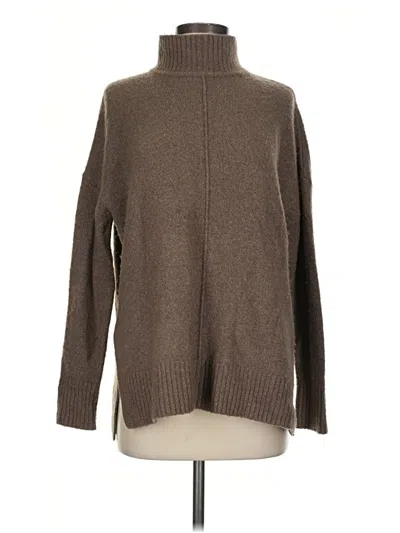 Pre-owned Jessica Simpson Turtleneck Sweater In Brown