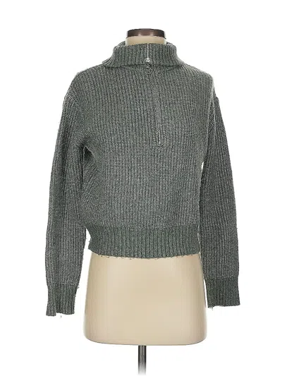 Pre-owned Jessica Simpson Turtleneck Sweater In Gray