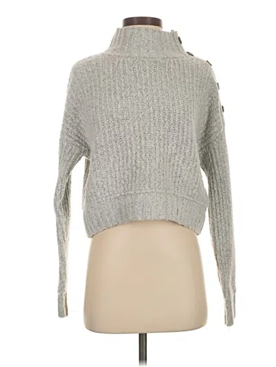 Pre-owned Jessica Simpson Turtleneck Sweater In Gray