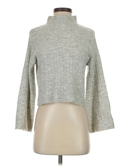 Pre-owned Jessica Simpson Turtleneck Sweater In Gray