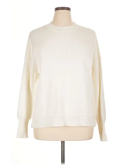 Pre-owned Jessica Simpson Turtleneck Sweater In Ivory
