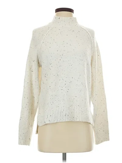 Pre-owned Jessica Simpson Turtleneck Sweater In Silver