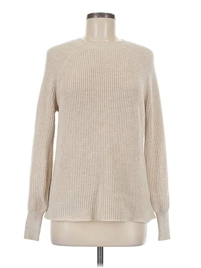 Pre-owned Jessica Simpson Turtleneck Sweater In Tan
