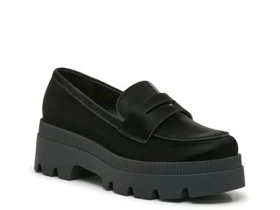 Jessica Simpson Ujella Platform Penny Loafer In Black
