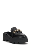 Jessica Simpson Undelie Platform Bit Loafer Mule In Black