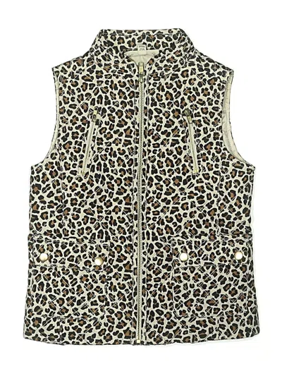 Pre-owned Jessica Simpson Kids' Vest In Gold