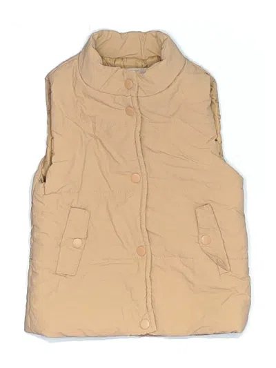 Pre-owned Jessica Simpson Kids' Vest In Tan