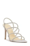 Jessica Simpson Vioreena Pointed Toe Slingback Sandal In Animal Print