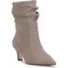 Jessica Simpson Vyluna Pointed Toe Bootie In Slate Grey