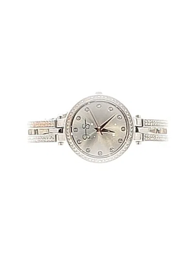 Pre-owned Jessica Simpson Watch In Silver