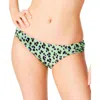 Jessica Simpson Wild Thing Womens Animal Print Hipster Swim Bottom Separates In Multi