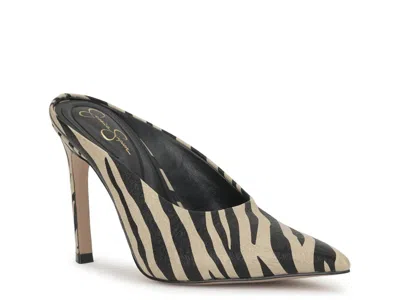 Jessica Simpson Wilix Pointed Toe Mule In Multi