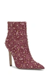 Jessica Simpson Wilonix Pointed Toe Bootie In Multi