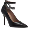 Jessica Simpson Witnee Womens Zipper Pointed Toe Pointed Toe Heels In Black