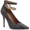 Jessica Simpson Witnee Womens Zipper Pointed Toe Pointed Toe Heels In Multi